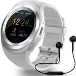 Relógio Smartwatch Y1 Inteligente Gear Chip Celular Touch + Fone de Ouvido Bluetooth
