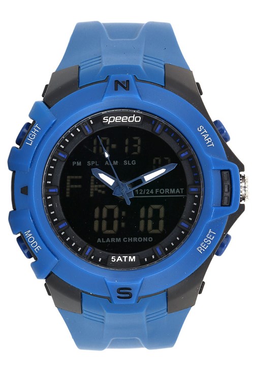 Relógio Speedo 81136G0EVNP2 Azul/Preto