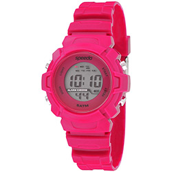 Relógio Speedo Feminino Esportivo Digital Vermelho Rosa