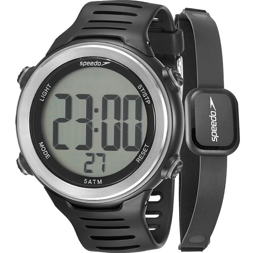 Relógio Speedo Masculino Digital 66001G0EMNP1 + Monitor Cardiaco
