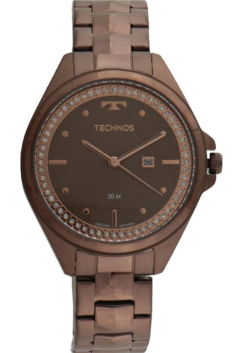 Relógio Technos 2015CBY/4M Marrom