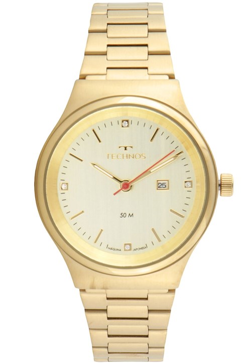 Relógio Technos 2015CBZ/4X Dourado