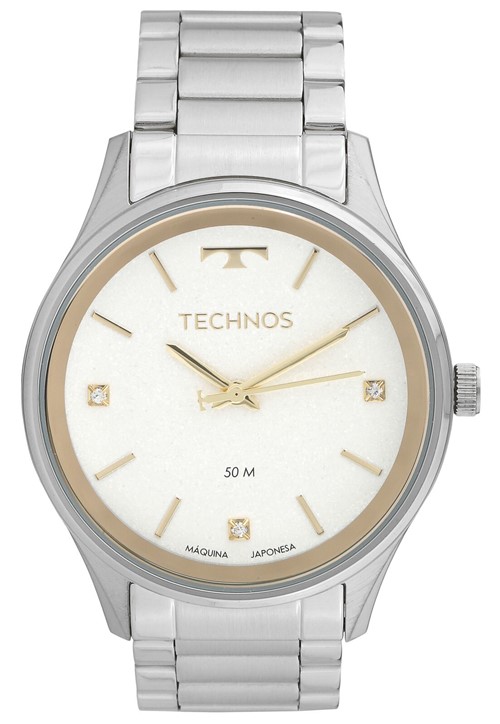 Relógio Technos 2036MMB/1K Prata