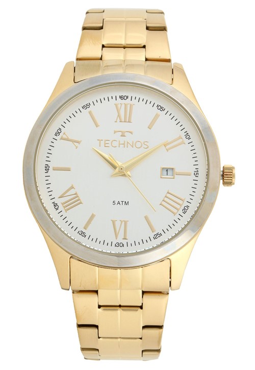 Relógio Technos 2115MGM/4K Dourado