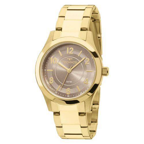 Relógio Technos Dourado Feminino Elegance Boutique 2035mft/4m