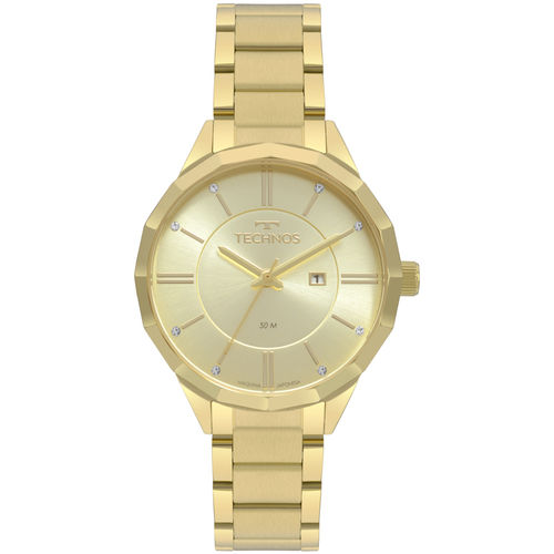 Relógio Technos Fashion Trend Feminino Dourado 2015ccl/4x