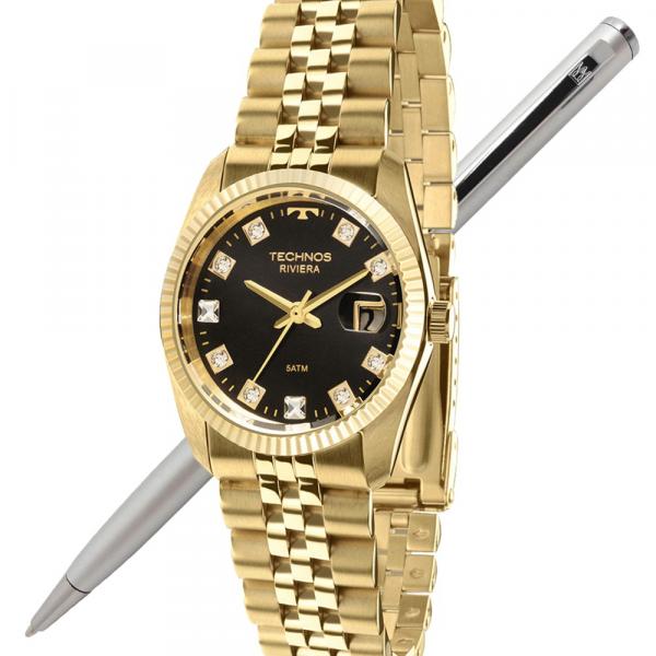 Relógio Technos Feminino Classic Riviera GL10IA/4P Dourado