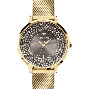 Relógio Technos Feminino Crystal Elegance 2035mlg/4c Dourado