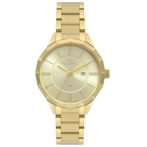 Relógio Technos Feminino Dourado Fashion Trend 2015ccl/4x