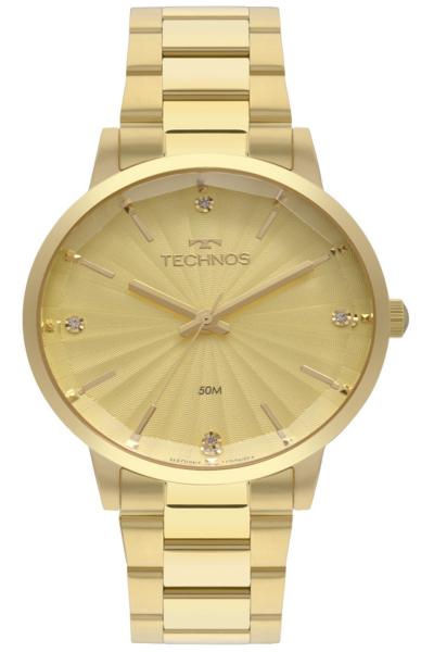 Relógio Technos Feminino Fashion Trend Dourado 2036MKV/4X