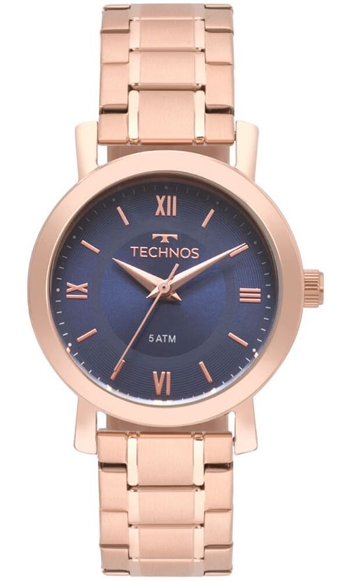 Relógio Technos Feminino Rosé Elegance 2035MMQ/4A
