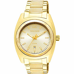 Relógio Technos Feminino Social Dourado Caixa - 4.3 - 2115US/4X