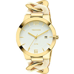 Relógio Technos Feminino Social Dourado Caixa - 4.4 - 2115UK/4B