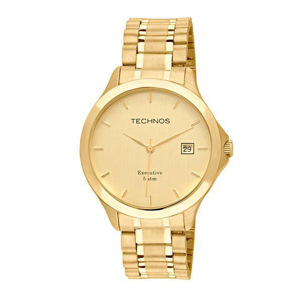 Relógio Technos Masculino 1s13bwtdy/4x Dourado
