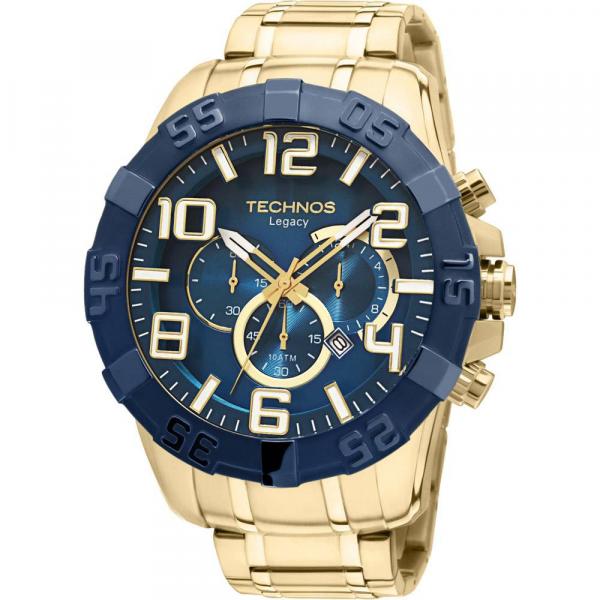 Relógio Technos Masculino Clássico Legacy Dourado OS20IQ/4A
