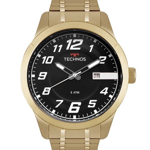 Relógio Technos Masculino Dourado 2115mox - Lançamento