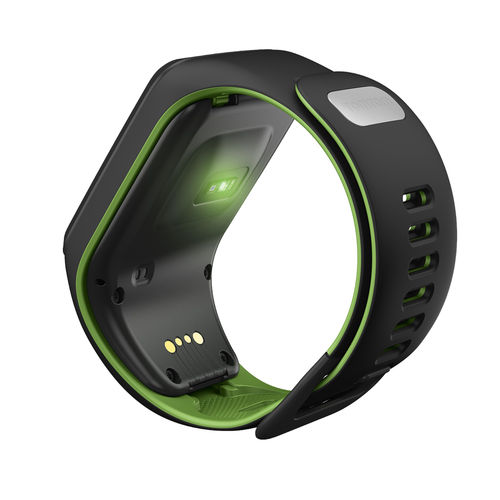 Relógio Tomtom Runner 3 Cardio Music Gps, Hp, Fone Bluetooth , 3gb, Bluetooth- Preto Verde Large