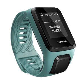 Relógio TomTom Spark 3 Cardio Music com GPS, à Prova D' Água, Bluetooth e 3GB Memória - Aqua Small