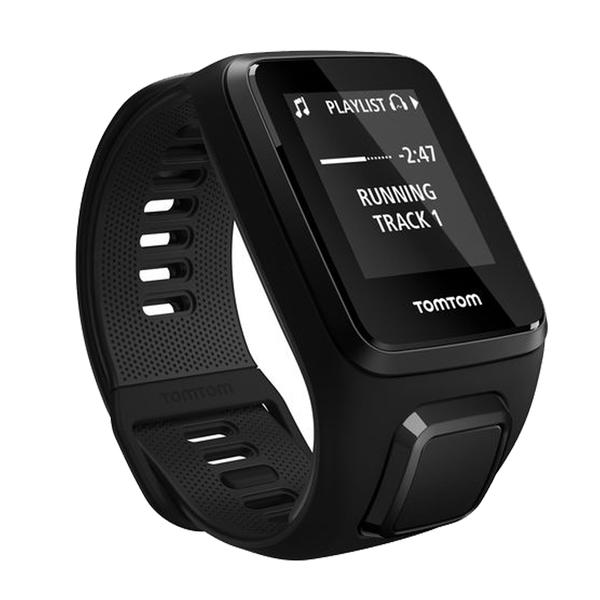 Relógio TomTom Spark 3 Music com GPS, Fone Bluetooth, à Prova Dágua, Bluetooth e 3GB - Preto Large