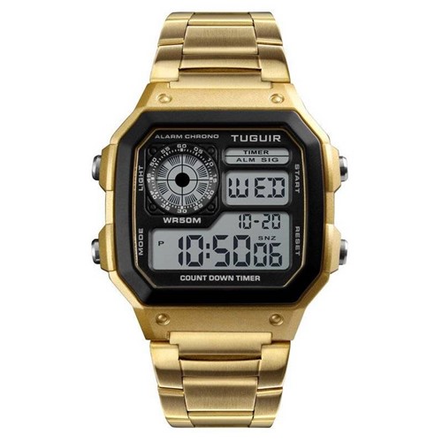 Relógio Tuguir Digital TG1335 Dourado