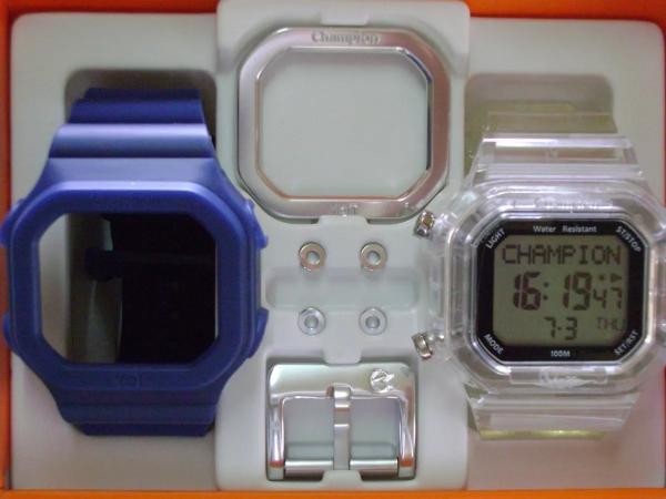 Tudo sobre 'Relógio Unissex Champion Yot Azul/transparente Cp40180x'