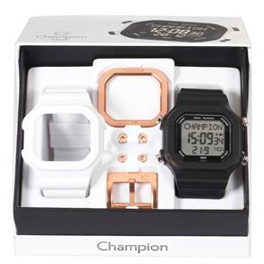 Relógio Unissex Digital Champion CP40180X Preto/Branco - Troca Pulseira