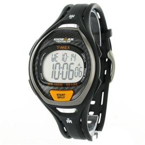 Relógio Unissex Digital Timex Indiglo Ironm Men Sleek Watch T5K335WKL - Preto
