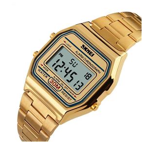 Relógio Unissex Skmei Digital 1123 Dourado
