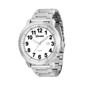 Relógio X-Games Masculino Prata Extragrande Xmss1012 B2sx