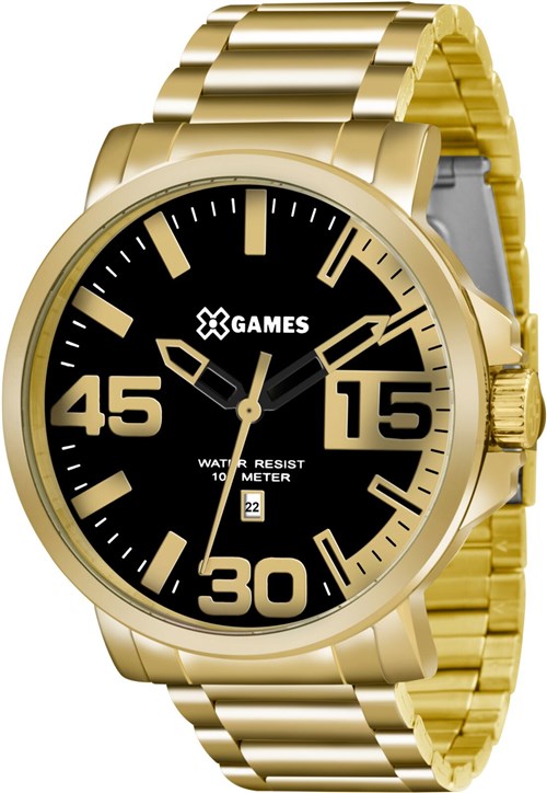 Relógio X-Games XMGS1018-P2KX Dourado/Preto