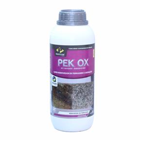 Removedor de Ferrugem para Granito e Pedras Brutas - Pek OX - 1 Litro - Pisoclean