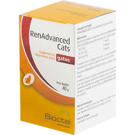 Tudo sobre 'Renvanced Cats Suplemento Vitamínico 40g -'