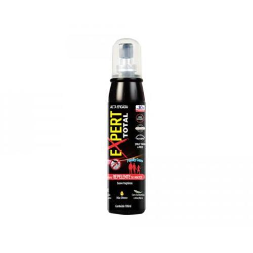 Repelente Expert Total Spray 100ml Até 10 Horas de Proteção