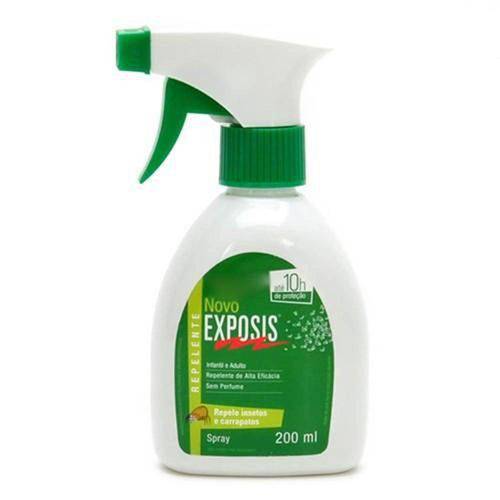 Repelente Exposis Spray Sem Perfume com 200 Ml