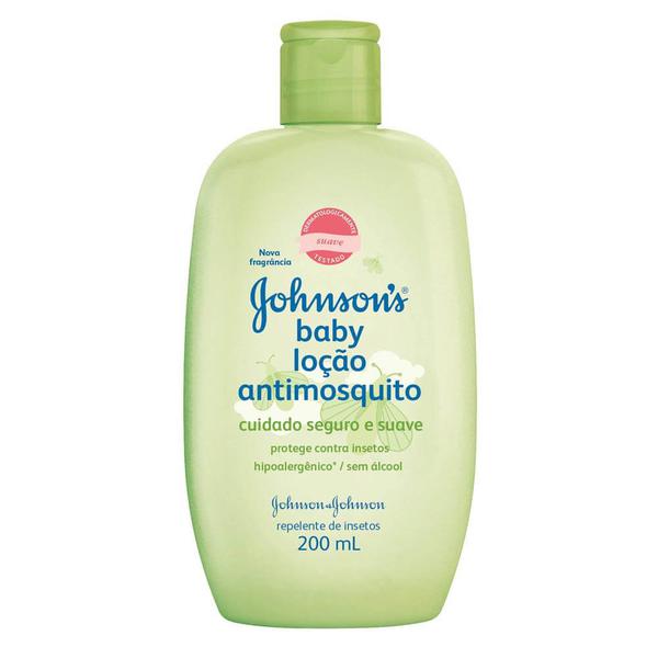 Repelente Johnsons Baby Loção Antimosquito - 200ml - Johnson e Johnson