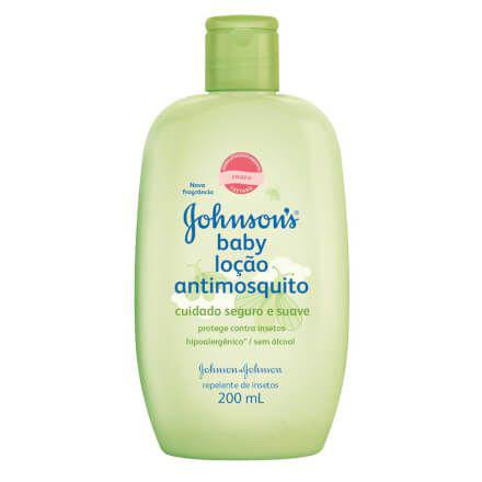 Repelente Johnsons Baby Loção Antimosquito - 200ml - Johnson Johnson