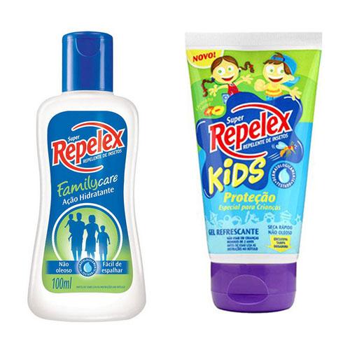 Repelente Repelex Kids 133ml + Repelente Repelex Loção 100ml - Repelex