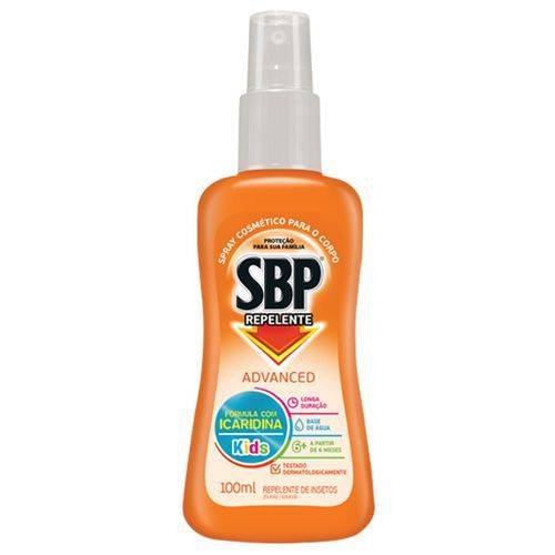 Repelente Sbp Advanced Kids Spray 100ml