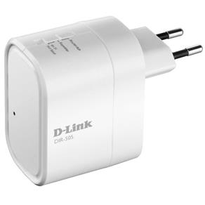 Repetidor e Roteador D-Link DIR-505 Wireless com Função Hot Spot, Access Point e Porta USB
