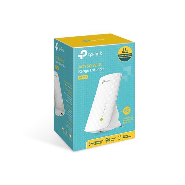 Repetidor Wi-Fi AC750 RE200 TP-Link