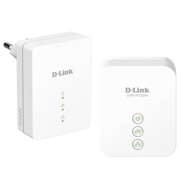 Repetidor Wi-fi Powerline 150mbps Dhp-w221av Kit D-link