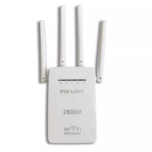 Repetidor Wi-Fi Roteador Wireless 2800mts 4 Antenas Forte 1200 Mbps o Mais Rápido do Mercado