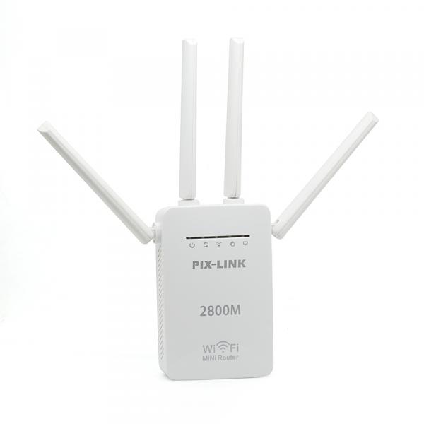 Repetidor Wifi 2800m 4 Antenas Amplificador de Sinal Pixlink