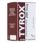 Repositor Hormonal Cepav Tyrox 200 Mcg - 60 Comprimidos