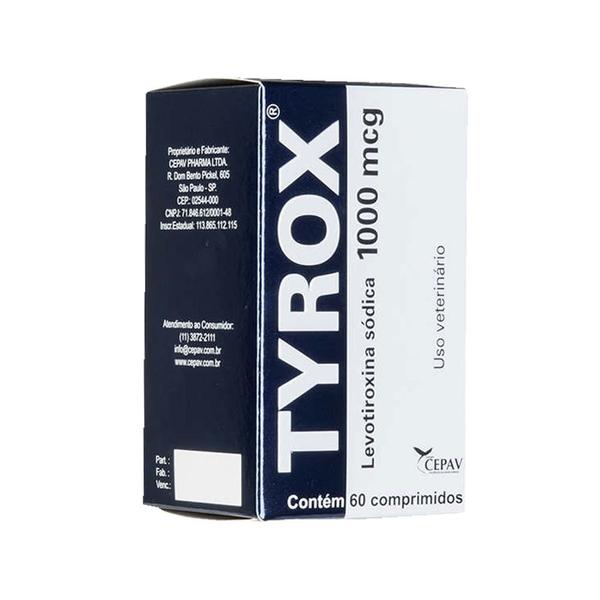 Repositor Hormonal Tyrox 1000mcg Cepav