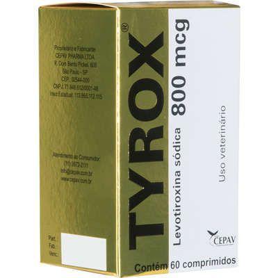 Repositor Hormonal Tyrox 800 Mg - 60 Comprimidos - Cepav