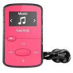 Reprodutor Mp3 Sandisk Clip Jam Sdmx26 de 8gb com Rádio Fm - Rosa