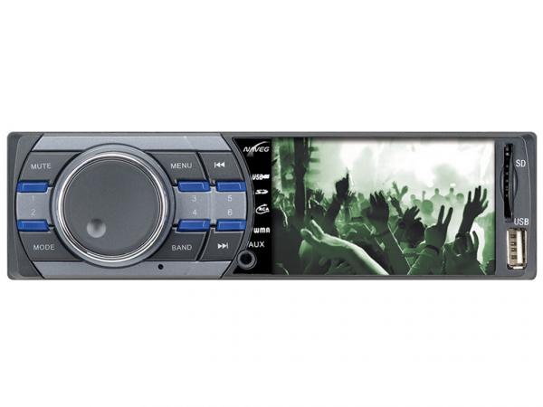Reprodutor Multimídia Naveg NVS 3099 Tela 3” HD - Rádio FM Entrada USB SD e Auxiliar