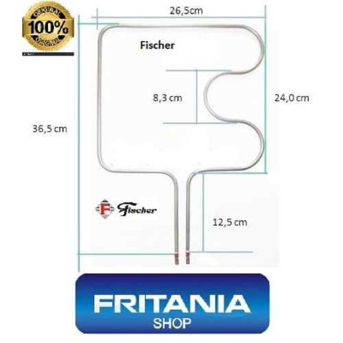 Tudo sobre 'Resistência Elétrica Forno Fischer 750w 127v 725 + 2 Louças'