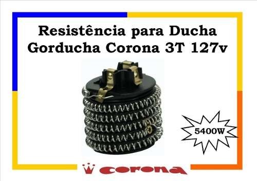 Resistência para Ducha Gorducha Corona 3T 127V